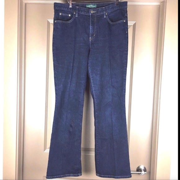 Ralph Lauren Denim - Ralph Lauren Dark Classic Bootcut Jeans 14